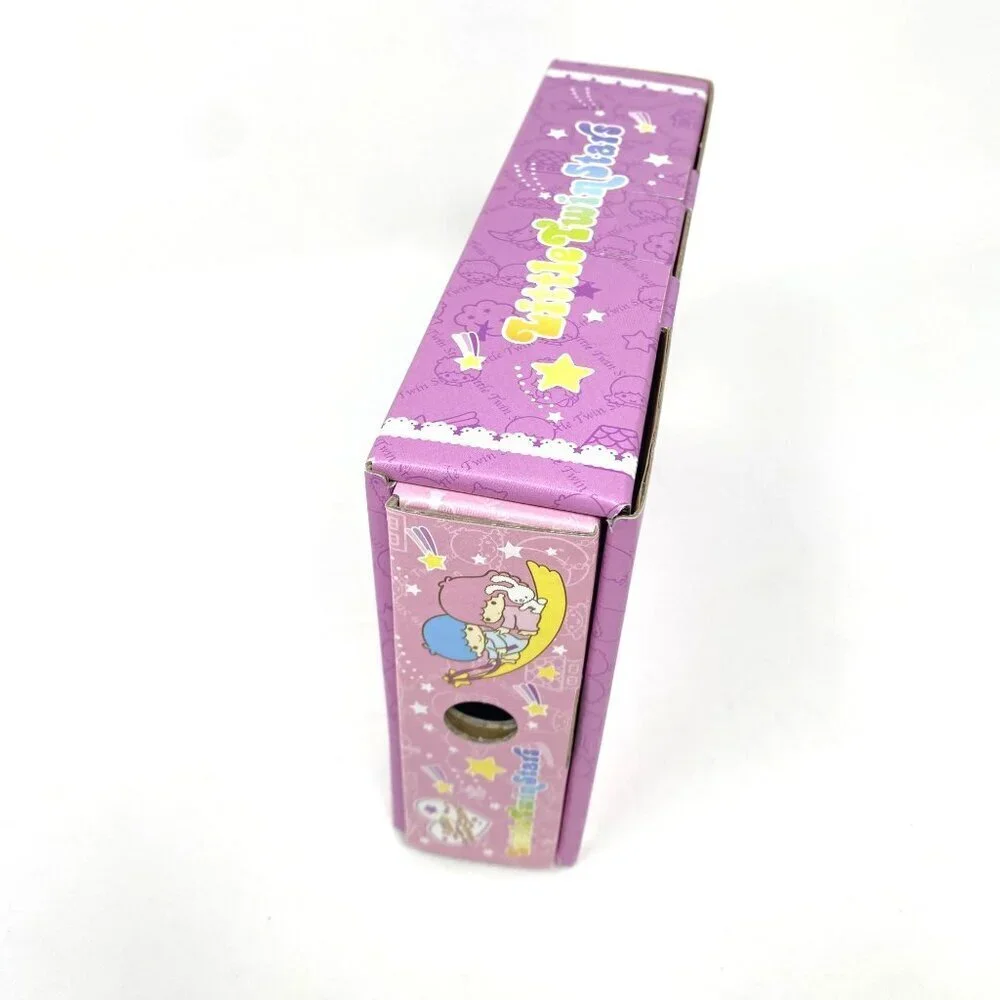 Rare Vintage Little Twin Stars Letter Writing Set Cardboard Drawer Box Preowned